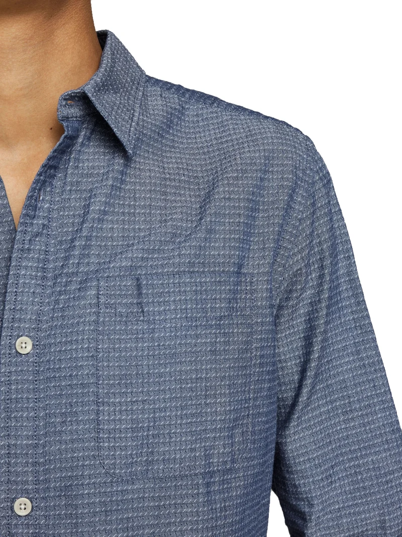 Camicia Uomo Con Solo Taschino