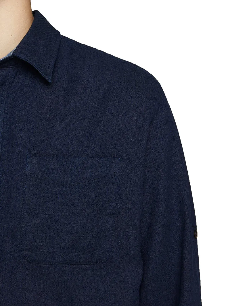 Camicia Uomo Con Solo Taschino
