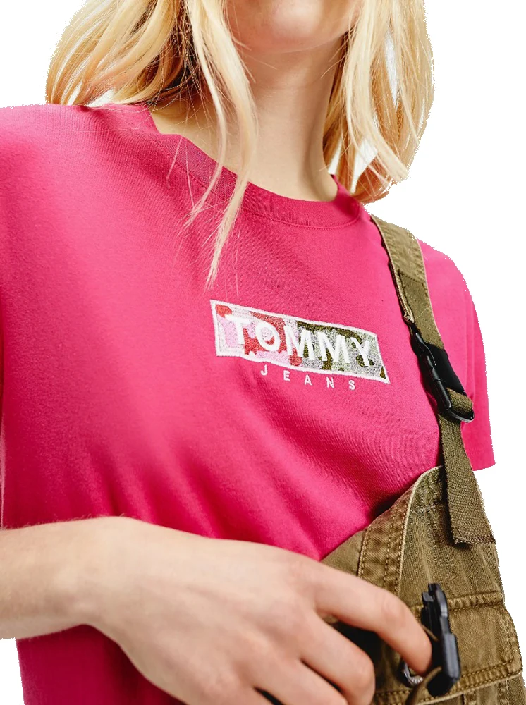 T-Shirt Donna Square Logo Tee