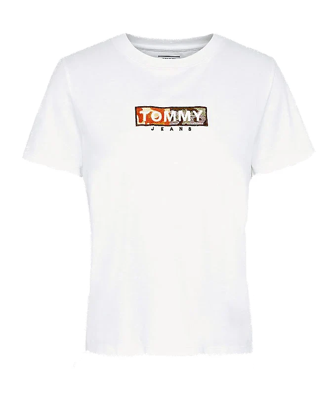 T-Shirt Donna Square Logo Tee