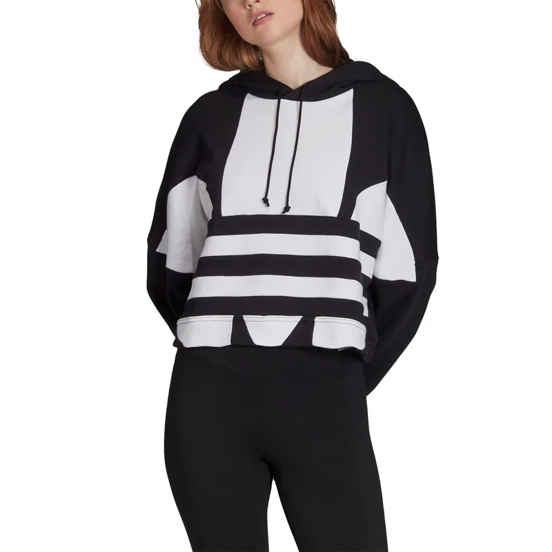 Felpa Donna Cropped Large Logo