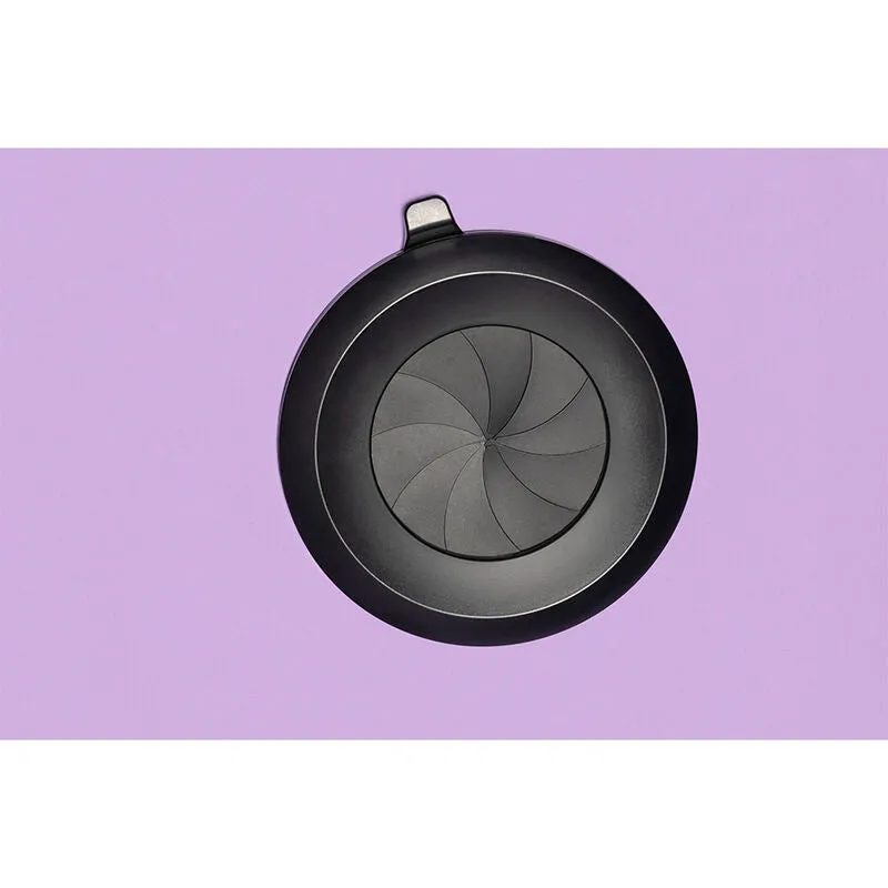 cabine fétiche pourpre compacte immersive soumission contrôle stimulation lumineuse éclairage intégré ventilateurs systèmes serrage polyvalent pinces sac voyage portable sécurisé