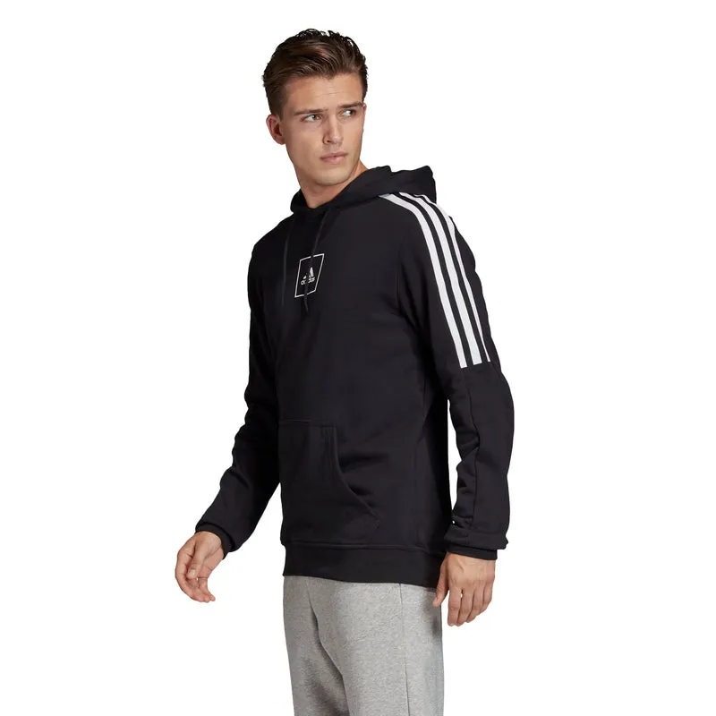 Felpa Uomo Stripes Tape Hoodie