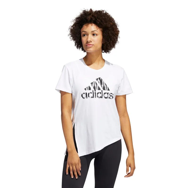 T-shirt Donna Ikat Badge of Sport Tee