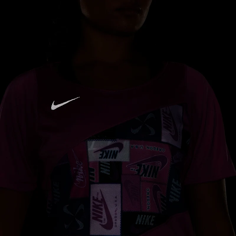 T-Shirt Running Donna Cosmic