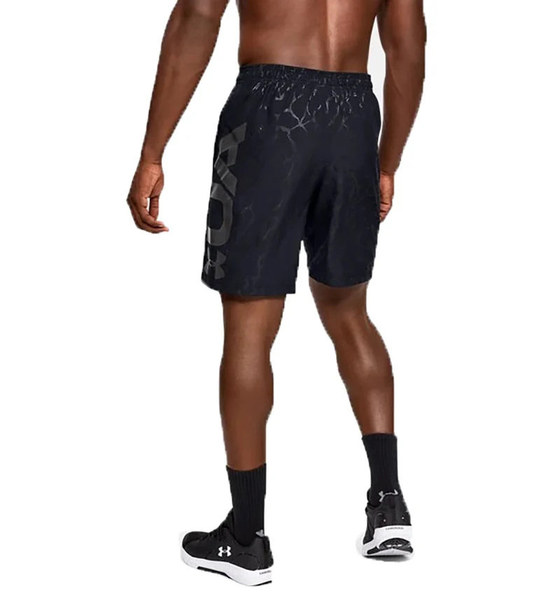 Short Uomo UA Woven Graphic Emboss