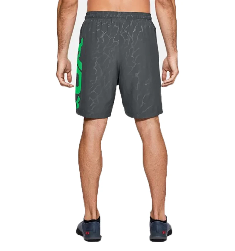Short Uomo UA Woven Graphic Emboss
