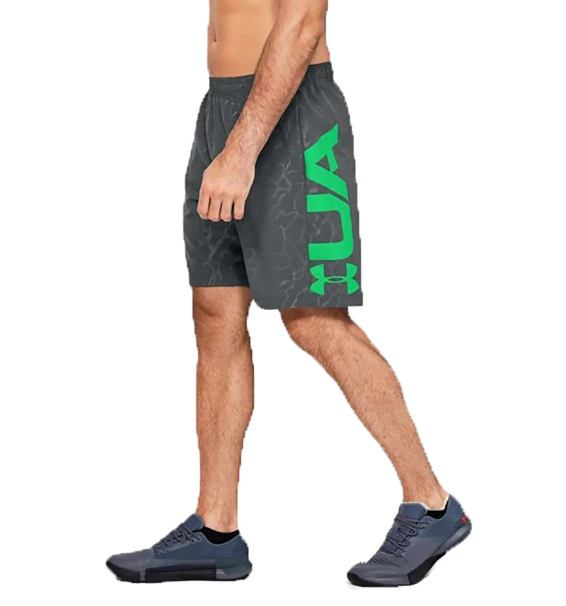 Short Uomo UA Woven Graphic Emboss