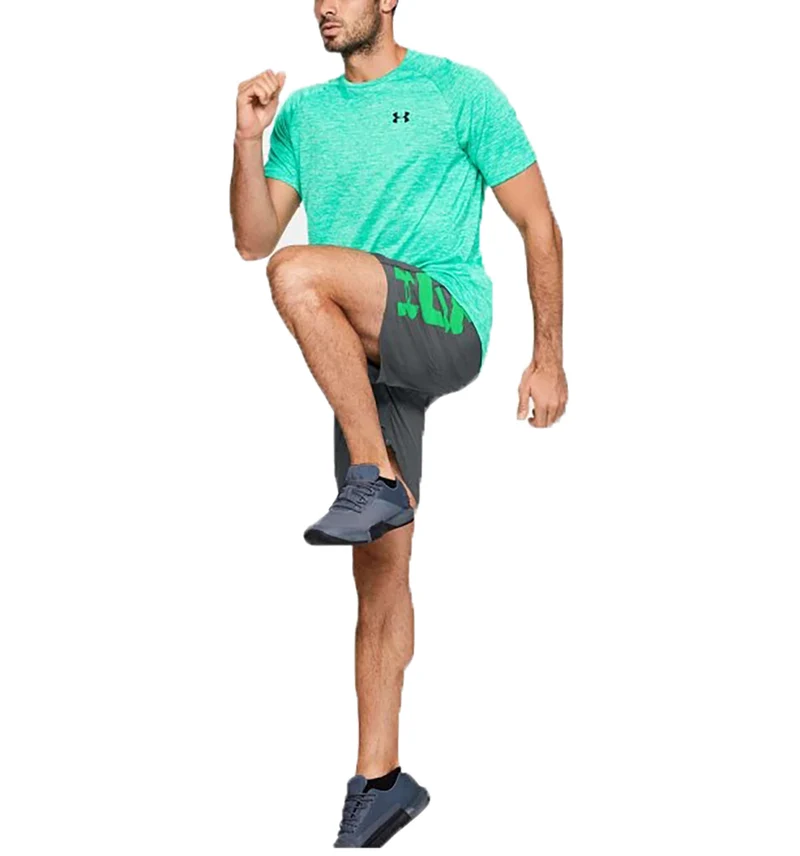Short Uomo UA Woven Graphic Emboss