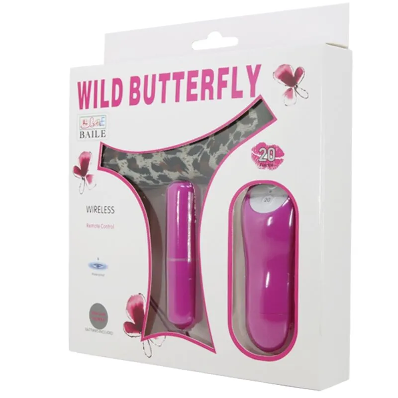 String vibrant télécommandé silicone violet vingt modes couples fente balle vibrante incluse télécommande piles AAA LR44 taille unique adaptable discret