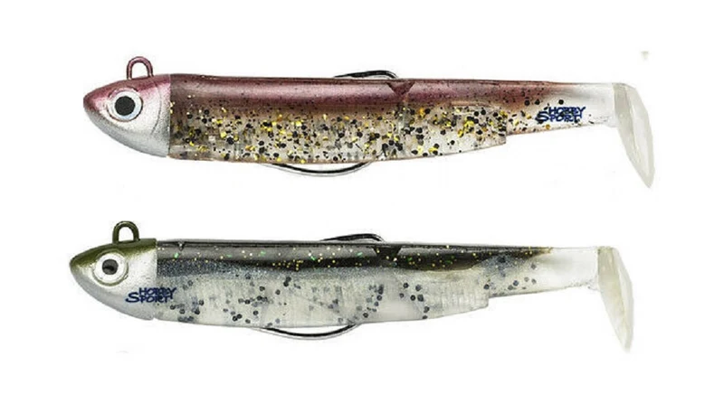 Double Combo 8g Black Minnow 90