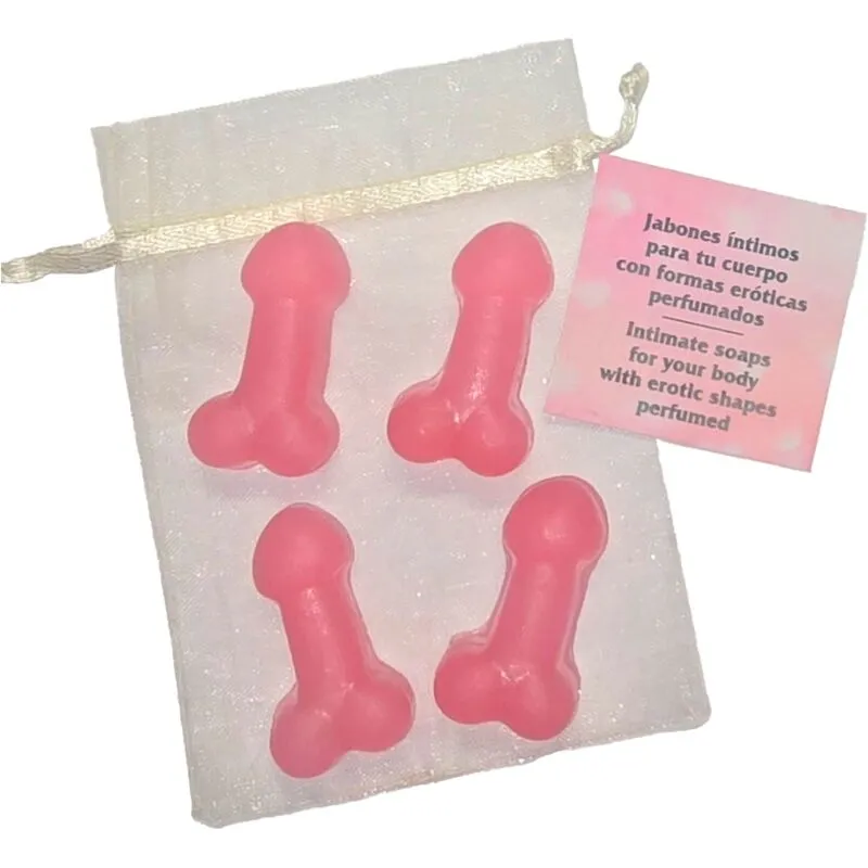 Mini savons parfumés forme pénis rose enterrement vie jeune fille garçon invités cadeaux souvenir parfum délicat peau douce