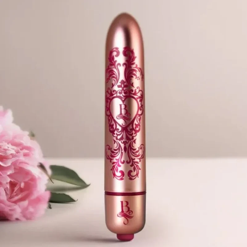 vibromasseur compact étanche stimulation clitoris silicone médical dix modes vibrations ergonomique discret léger portable rechargeable autonomie prolongée ABS hypoallergénique rose