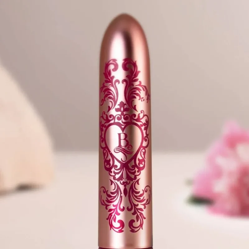 vibromasseur compact étanche stimulation clitoris silicone médical dix modes vibrations ergonomique discret léger portable rechargeable autonomie prolongée ABS hypoallergénique rose
