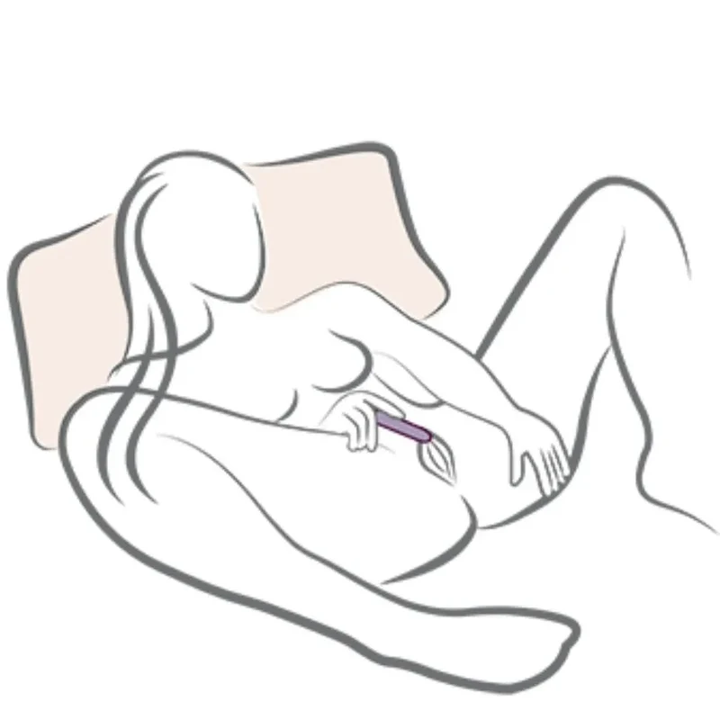 vibromasseur compact étanche stimulation clitoris silicone médical dix modes vibrations ergonomique discret léger portable rechargeable autonomie prolongée ABS hypoallergénique rose
