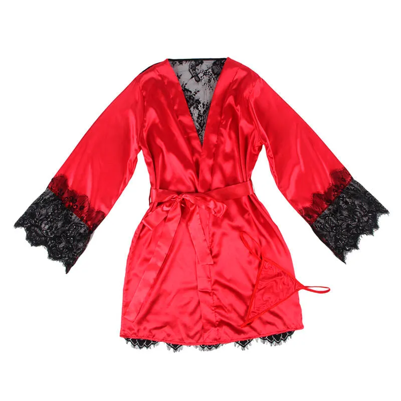 lingerie sexy grande taille rouge noir dentelle dos transparent séduisant glamour confortable maintien ajustement délicat femmes Subblime