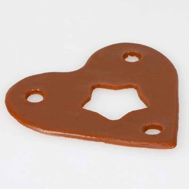string comestible chocolat intense savoureux unisexe romantique érotique coeur élastique confortable coton taille unique Saint Valentin spécial
