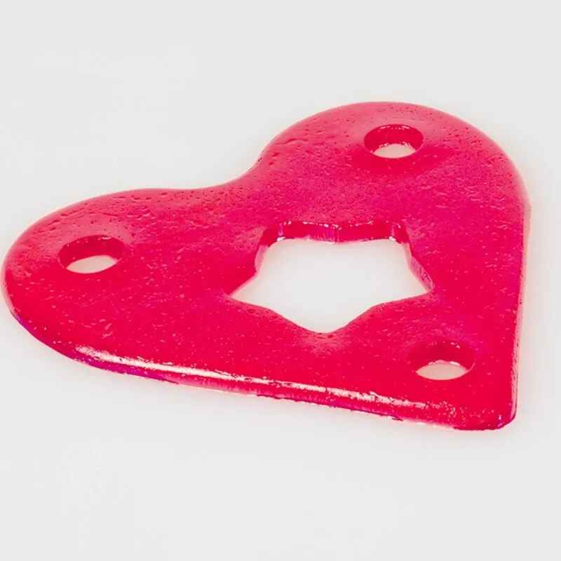 string comestible fraise forme coeur sensuel séduisant gourmand doux élastique confortable ajustable unisexe tailleunique ludique intime surprenant romantique