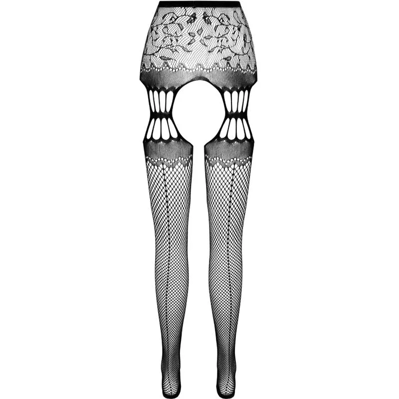 collants ouverture séduction élégants sensuels noir rouge blanc taille unique polyamide élasthanne extensibles confortables européens durables