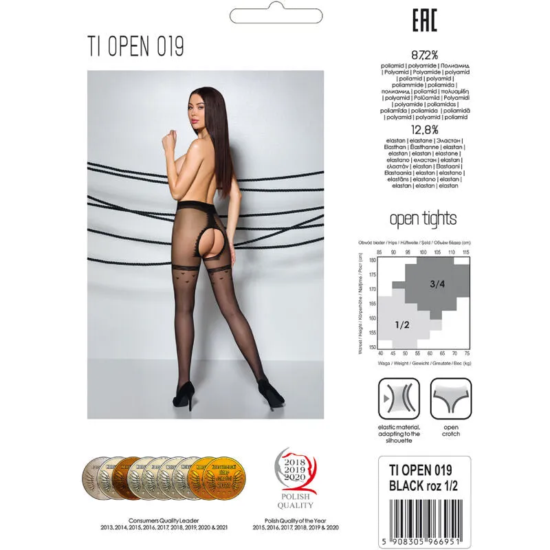 bas élégants ouverture cuisses femme moderne luxe noir rouge passion hypoallergéniques résistants confortables silhouette raffinée soirée glamour fabrication union européenne