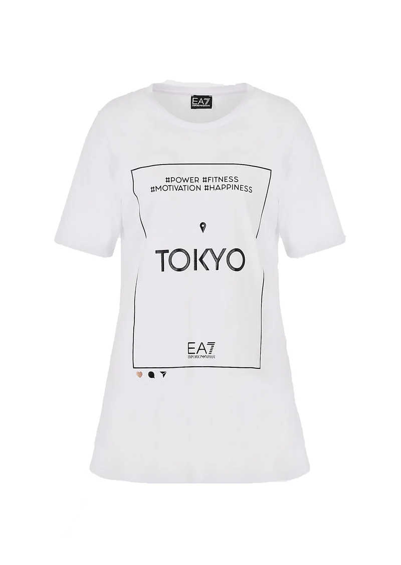 T-Shirt Donna Train Graphic