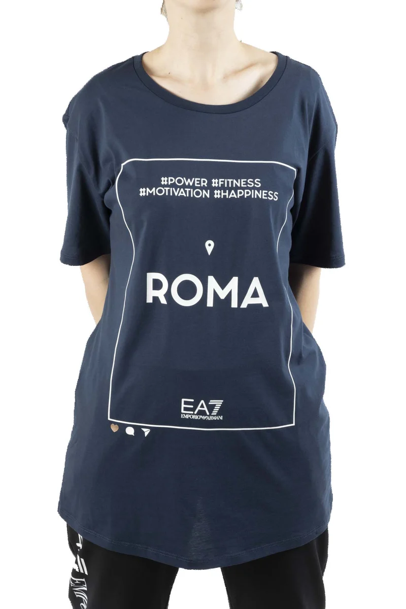 T-Shirt Donna Train Graphic