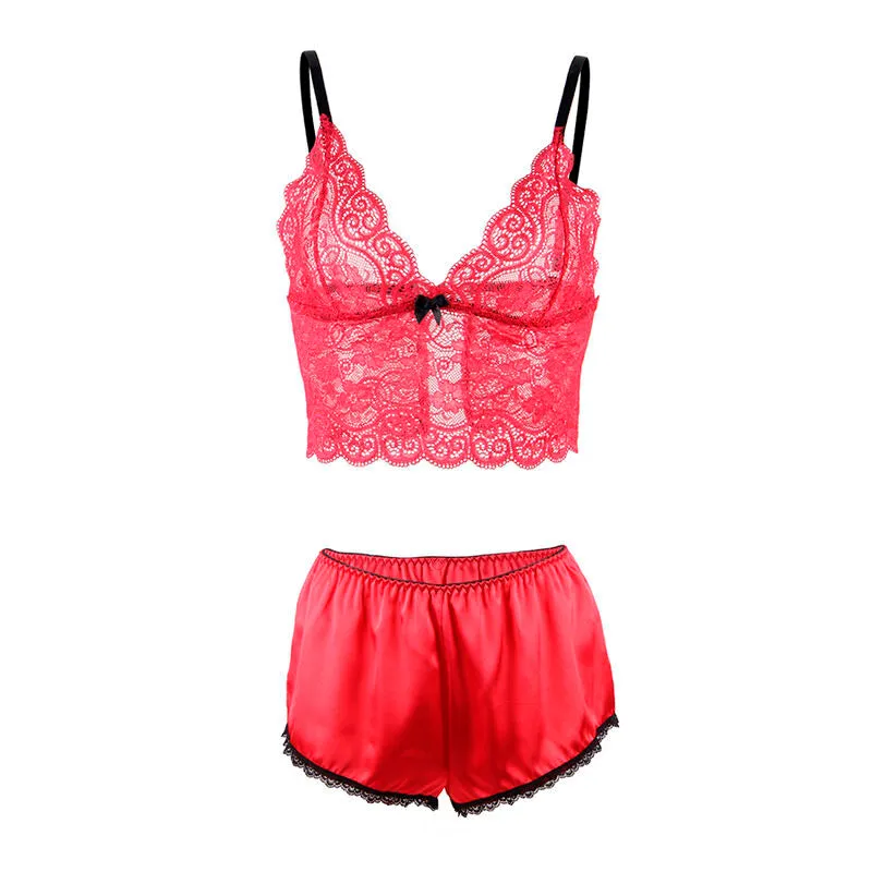 ensemble lingerie soie dentelle rouge grande taille femme sexy confort qualité luxe délicate raffinée douce sensuelle coupe flatteuse