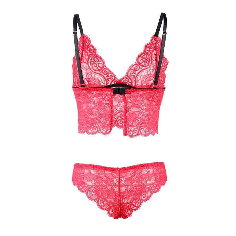 ensemble lingerie soie dentelle rouge grande taille femme sexy confort qualité luxe délicate raffinée douce sensuelle coupe flatteuse