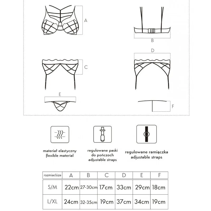 lingerie séduisante élégante dentelle satin ensemble trois pièces soutiengorge portejarretelles string confort ajustement délicate luxueuse féminine romantique glamour