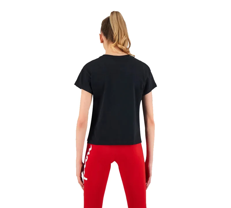 T-Shirt Donna American Cropped