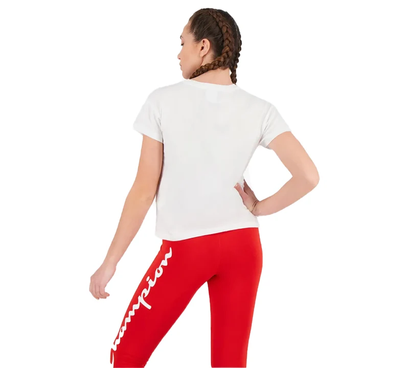 T-Shirt Donna American Cropped