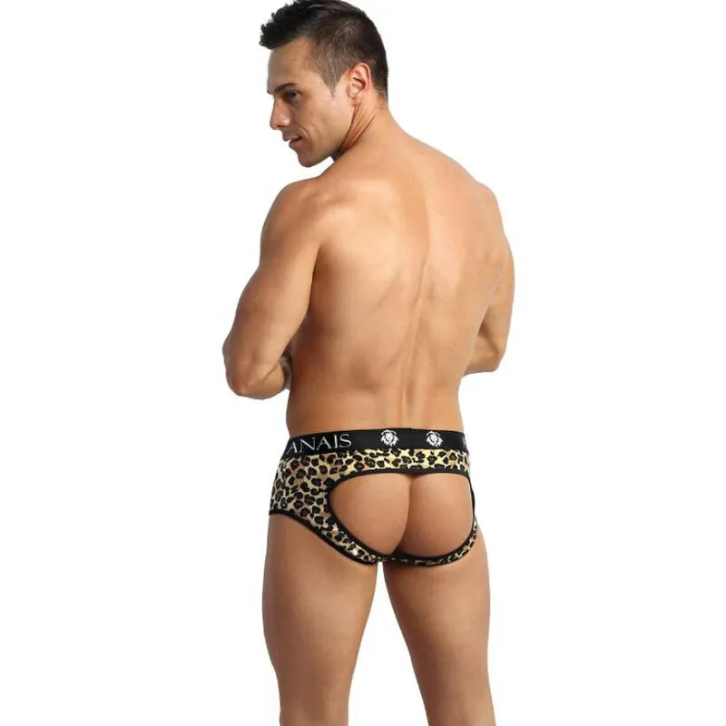 slip homme sexy imprimé animalier microfibre douce élastique confortable bande large coupe ajustée S M L XL fabriqué Europe
