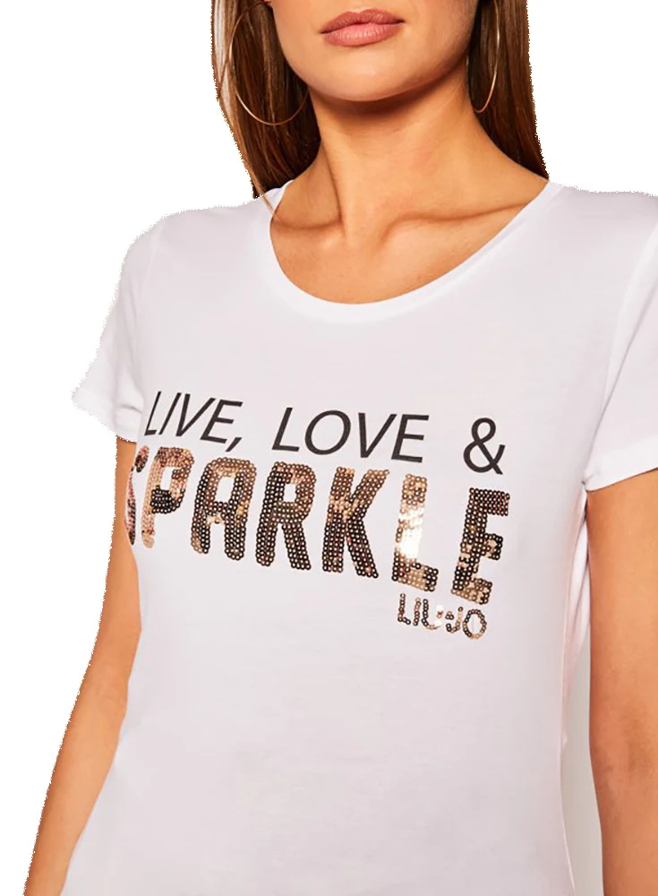 T-Shirt Donna Paillettes Sparkle