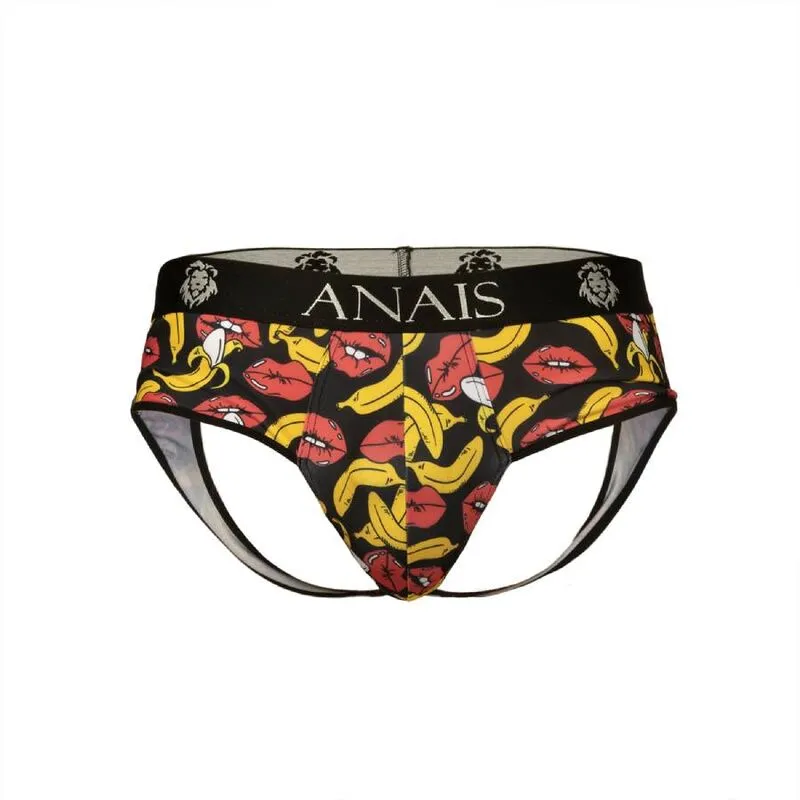 slip bikini homme lycra imprimé bananes ouvert sexy extensible doux échancré élastique moulant durable léger respirant européen audacieux