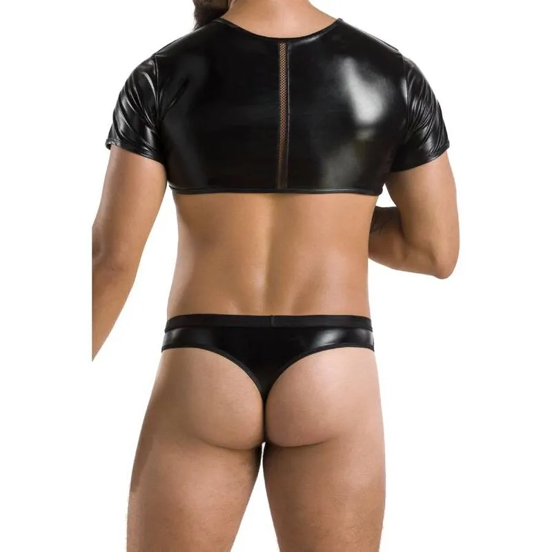 ensemble lingerie noir PASSION élégant confortable sophistiqué fabriqué Pologne polyester polyamide élasthanne certifié sans substances nocives peau sensible silhouette sublimée