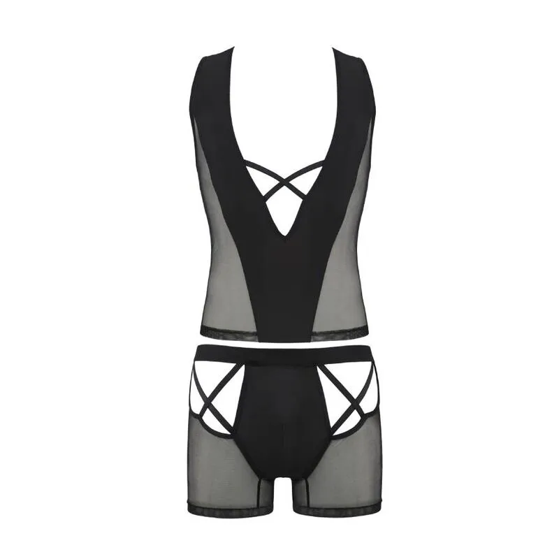 Passion Ensemble Oscar Noir Lingerie Qualité Européenne Certifiée OekoTex Satiné Extensible Confortable Sensuel Sophistiqué Durable Soyeux Respirant