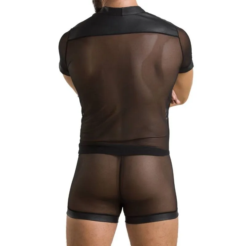 ensemble lingerie noir moderne certifié OekoTex matériaux durables polyuréthane polyester doux confortable respirant fabriqué Pologne taille LXL élégant sophistiqué séduisant