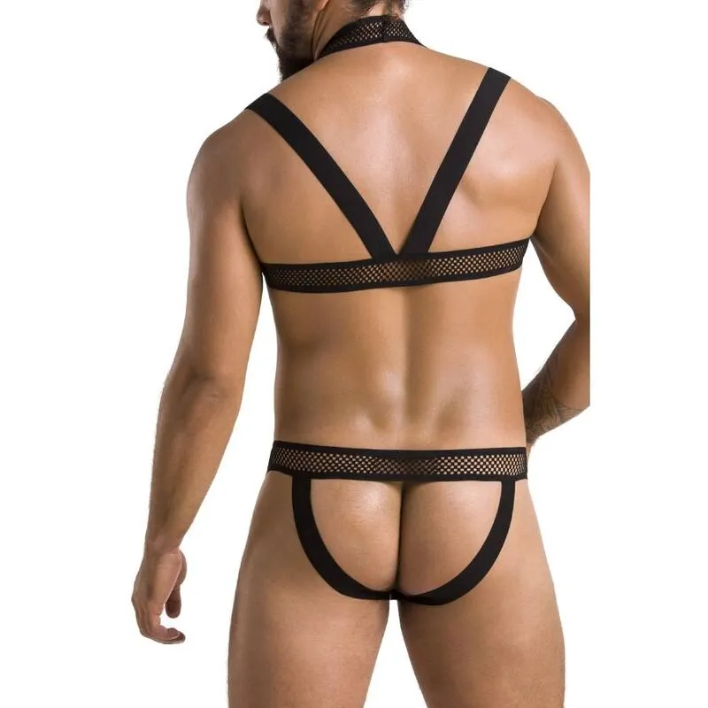 ensemble lingerie noir sensuelle élégante audacieuse polyuréthane polyester oekotex certifié fabrication polonaise européenne confortable douce durable ajustée finitions impeccables