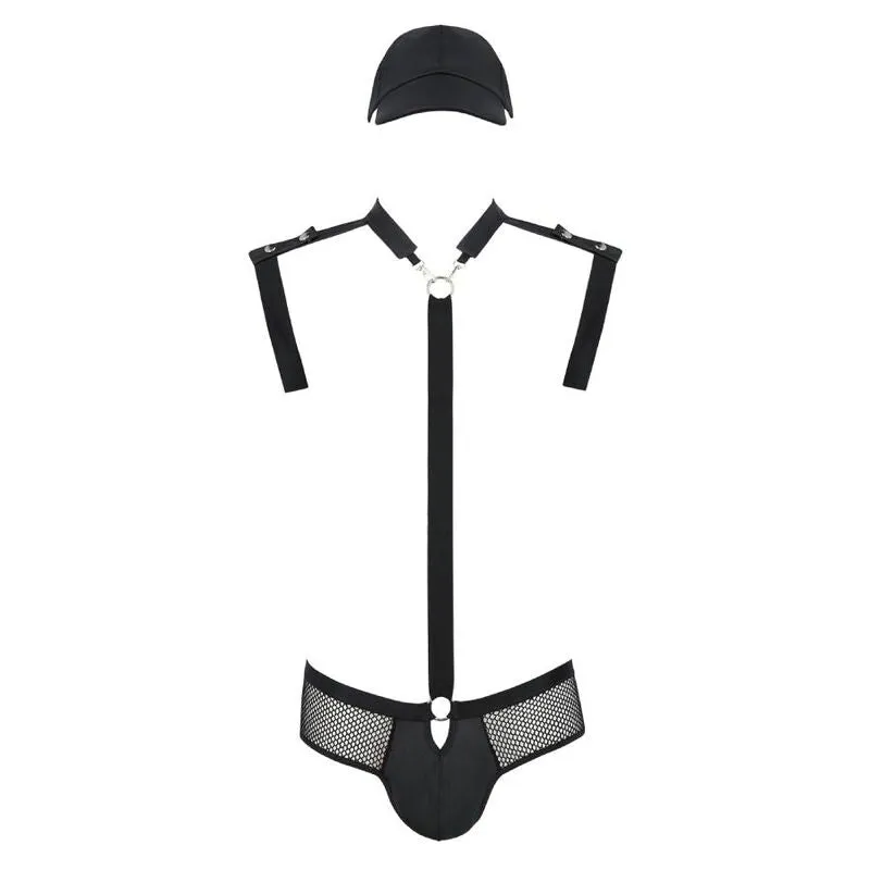 ensemble lingerie noir polyuréthane polyester certifié OekoTex fabriqué Pologne européen élégant moderne confortable durable ajustable finition soignée
