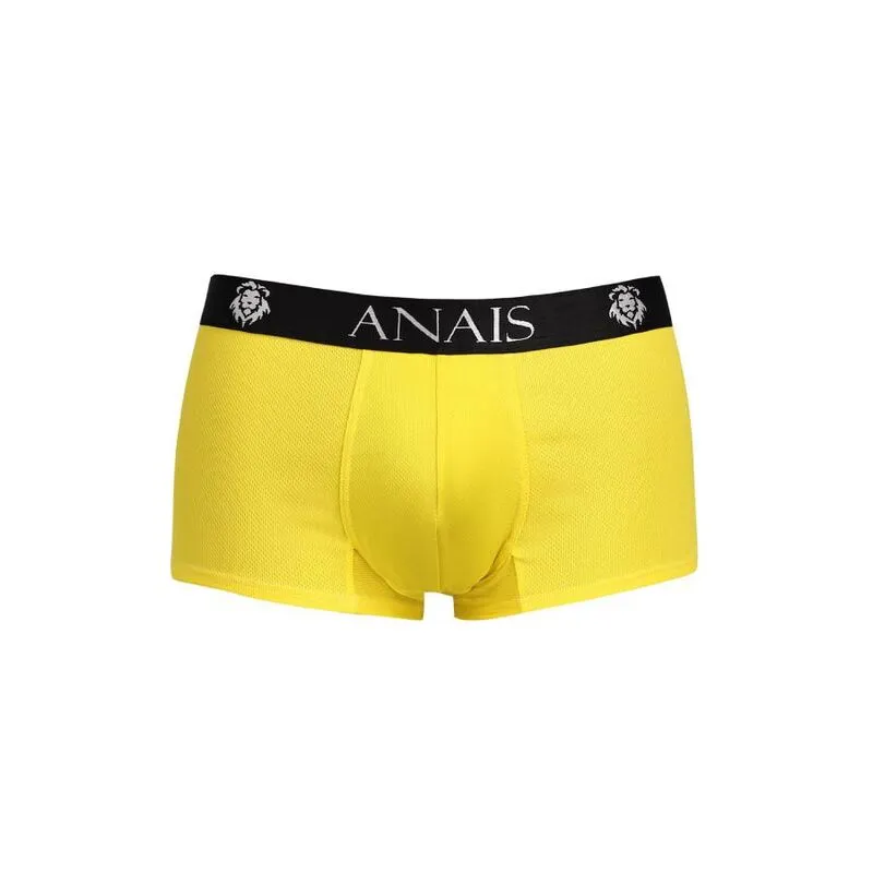 Boxer homme long jaune sportif polyamide élasthanne extensible doux confortable ajusté maintien respirant durable européen tailles variées