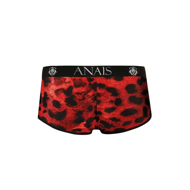 slip microfibre rouge imprimé animal homme sexy ajustement parfait silhouette confort fabrication européenne qualité extensible élasthanne coupe sportive