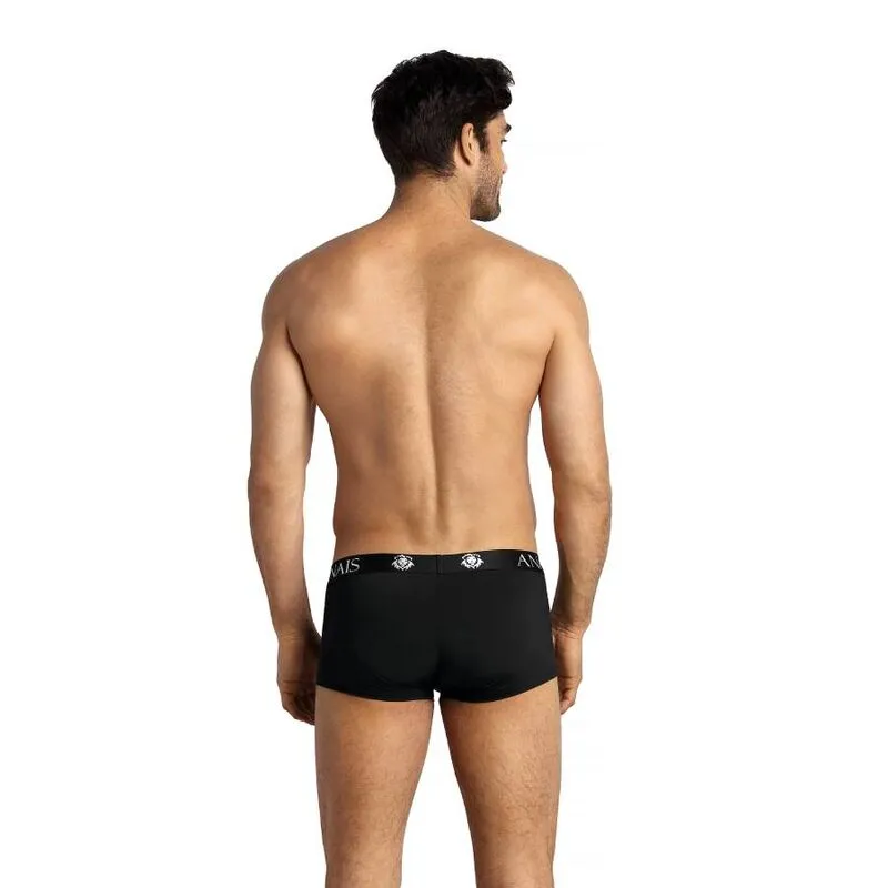 boxer homme microfibre noire coupe sportive ajustement parfait seconde peau respirant extensible polyamide élasthanne jambes longues