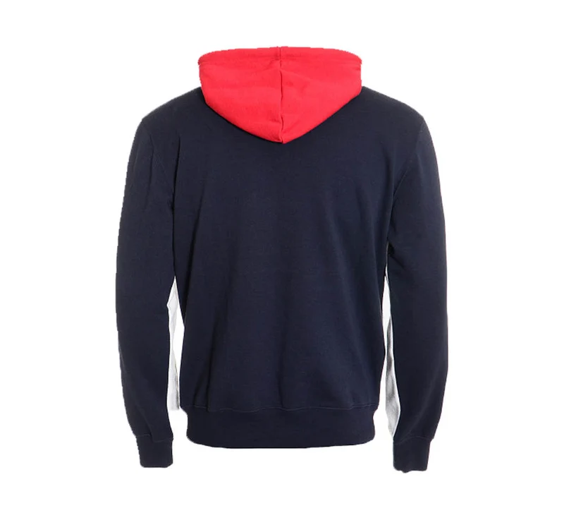 Felpa Uomo Color Block Hooded