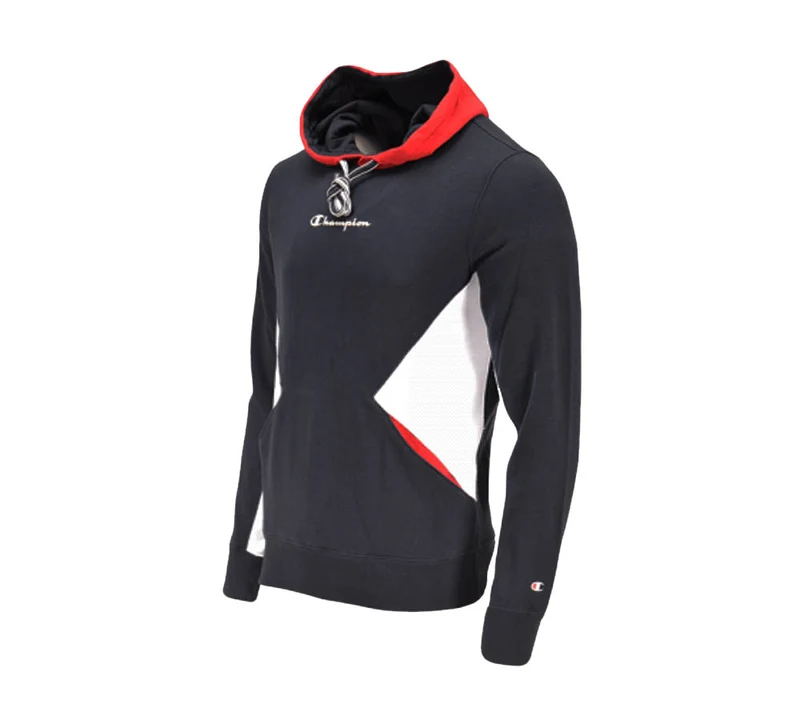 Felpa Uomo Color Block Hooded
