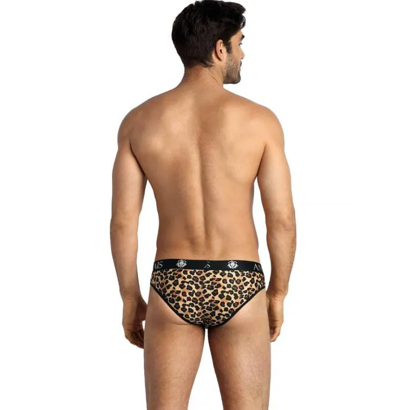 slip sexy homme microfibre imprimé animal confort maintien extensible doux élastique sculptant respirant durable polyamide élasthanne fabrication européenne