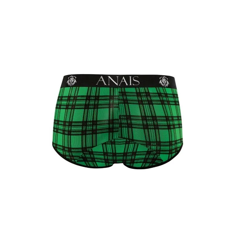 slips sexy lycra doux carreaux verts noirs maintien bande large élastique confort séduction coupe moderne ajustement parfait confection européenne