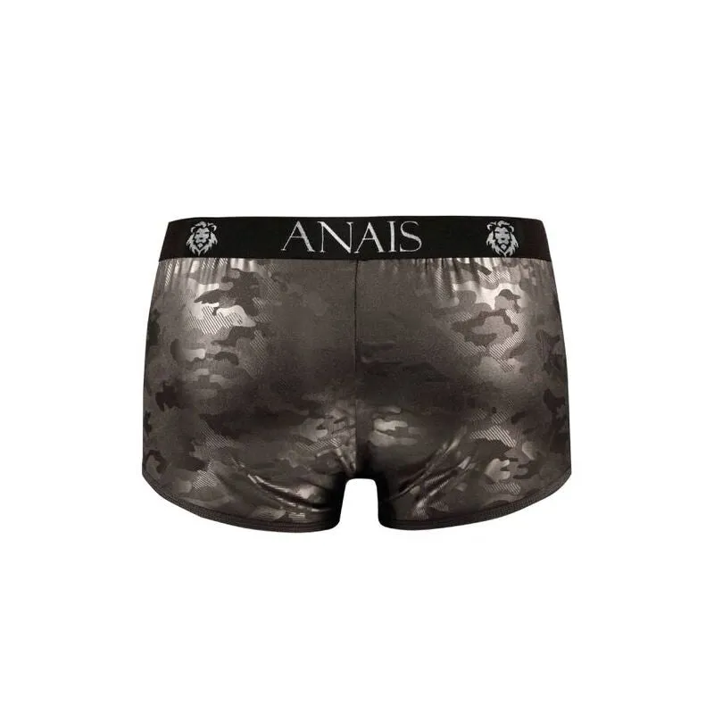 boxer homme imprimé militaire microfibre jambes longues ajustement parfait coupe sportive confort douceur élasthanne polyamide fabriqué Europe durabilité tendance sensualité