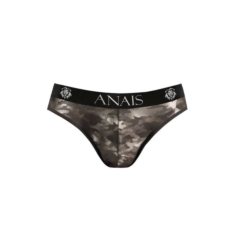slip sexy homme microfibre imprimé militaire confort luxe Anais coupe parfaite douce maintien bande élastique large