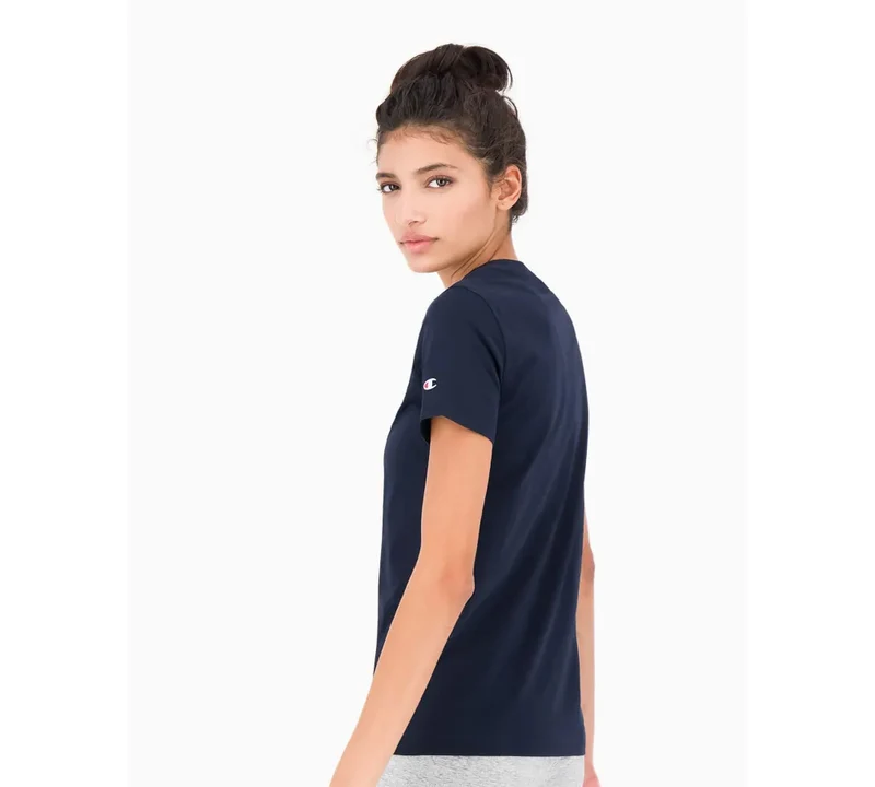 T-Shirt Donna American Classic Jersey Logo Tee