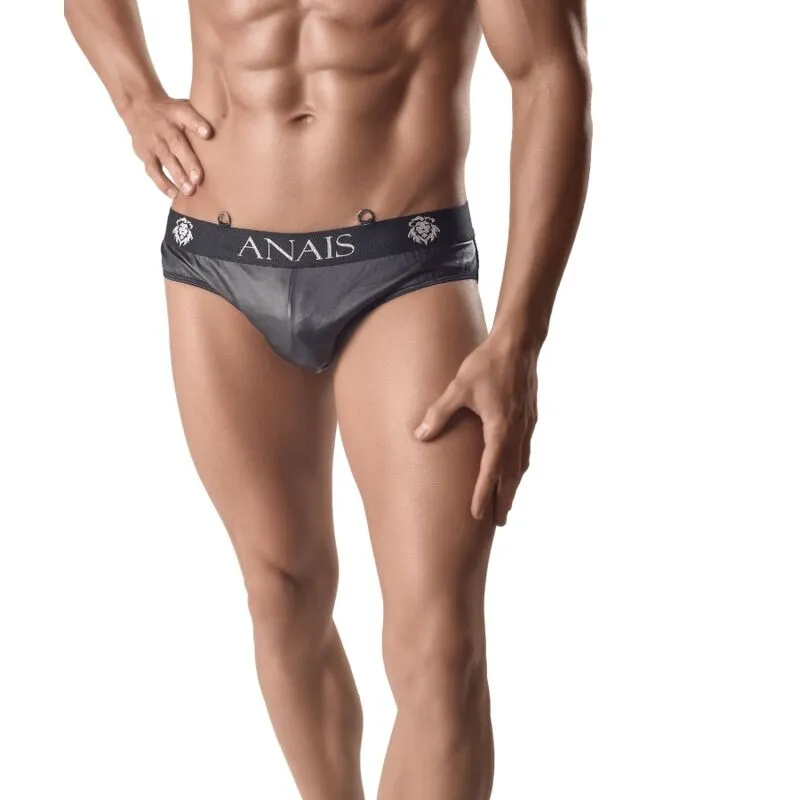 slip sexy homme similicuir résille noir ajustement parfait maintien bande élastique large seconde peau extensible respirant élégant audacieux